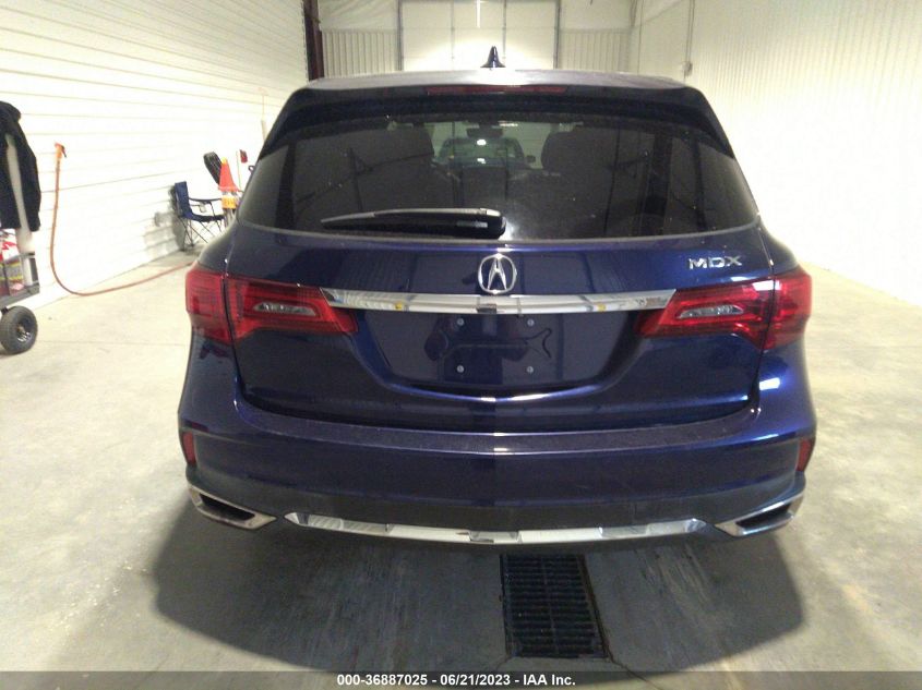 2018 ACURA MDX W/TECHNOLOGY PKG - 5J8YD3H51JL004262