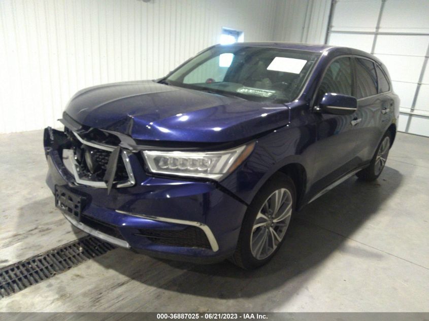 2018 ACURA MDX W/TECHNOLOGY PKG - 5J8YD3H51JL004262