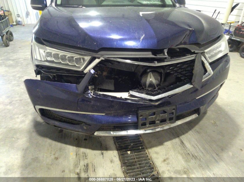 2018 ACURA MDX W/TECHNOLOGY PKG - 5J8YD3H51JL004262