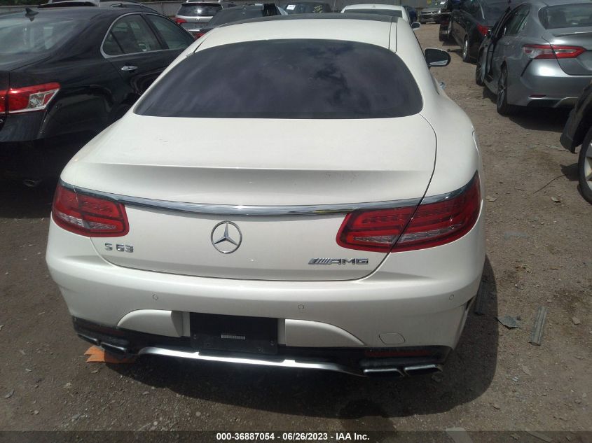 2015 MERCEDES-BENZ S-CLASS S 63 AMG - WDDXJ7JB9FA007431