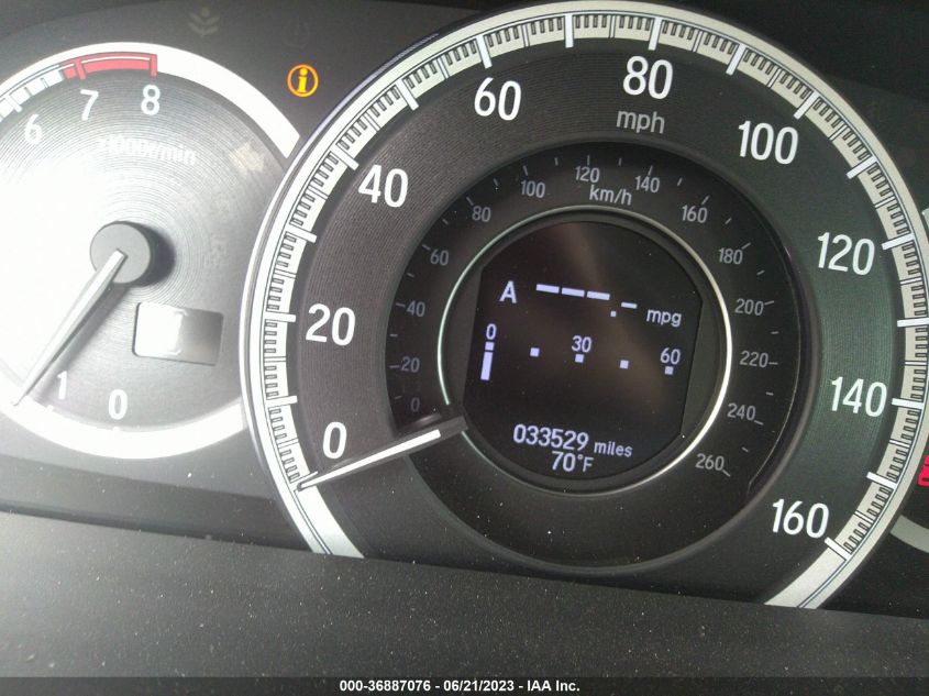2017 HONDA ACCORD SEDAN EX-L - 1HGCR2F97HA066427