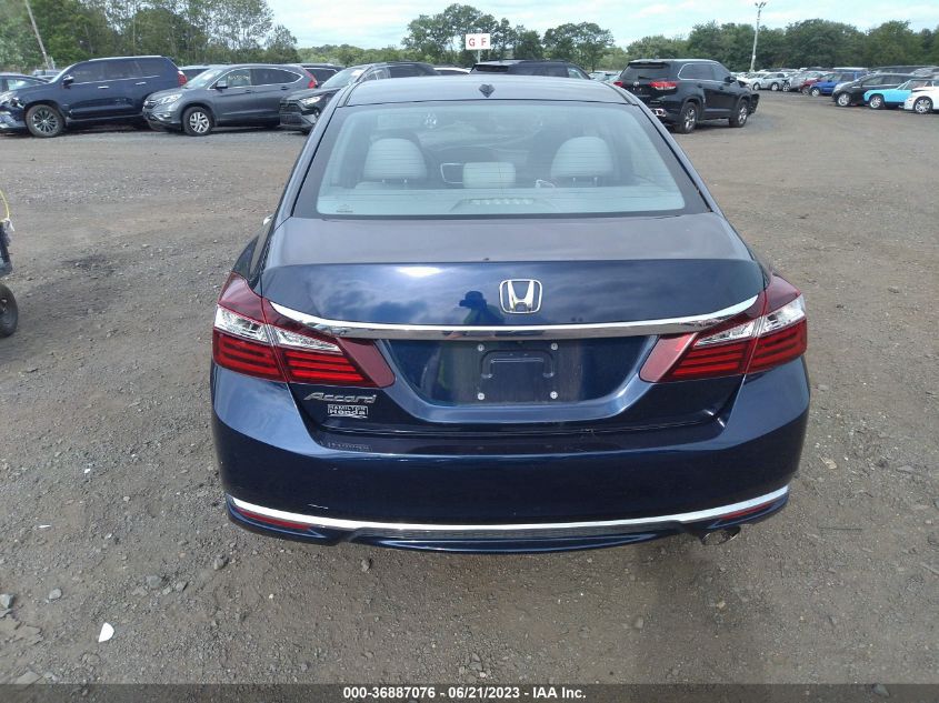 2017 HONDA ACCORD SEDAN EX-L - 1HGCR2F97HA066427
