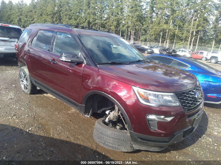 2018 FORD EXPLORER SPORT - 1FM5K8GT1JGA14962