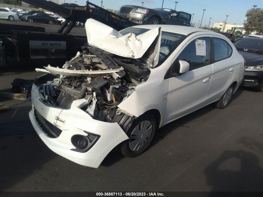 2017 MITSUBISHI MIRAGE G4 ES - ML32F3FJXHHF09458