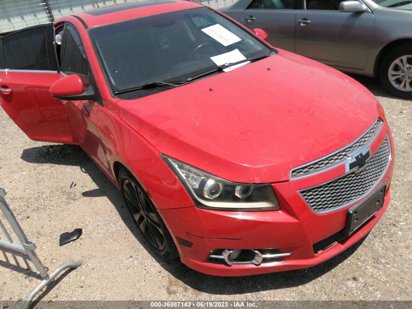 2014 CHEVROLET CRUZE LTZ - 1G1PG5SB2E7293865
