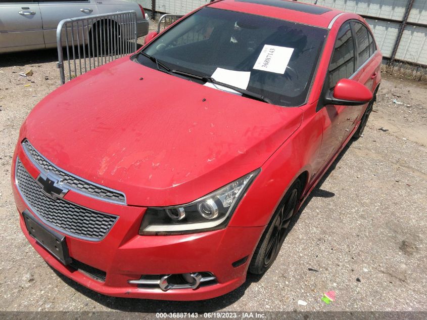 2014 CHEVROLET CRUZE LTZ - 1G1PG5SB2E7293865