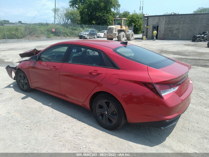 VIN 5NPLM4AG3MH035922 2021 HYUNDAI ELANTRA SEL