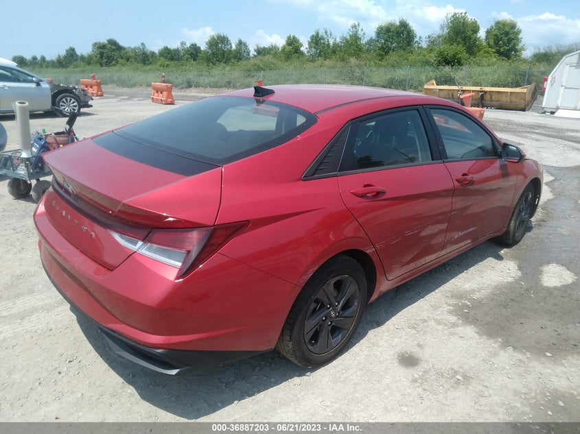VIN 5NPLM4AG3MH035922 2021 HYUNDAI ELANTRA SEL