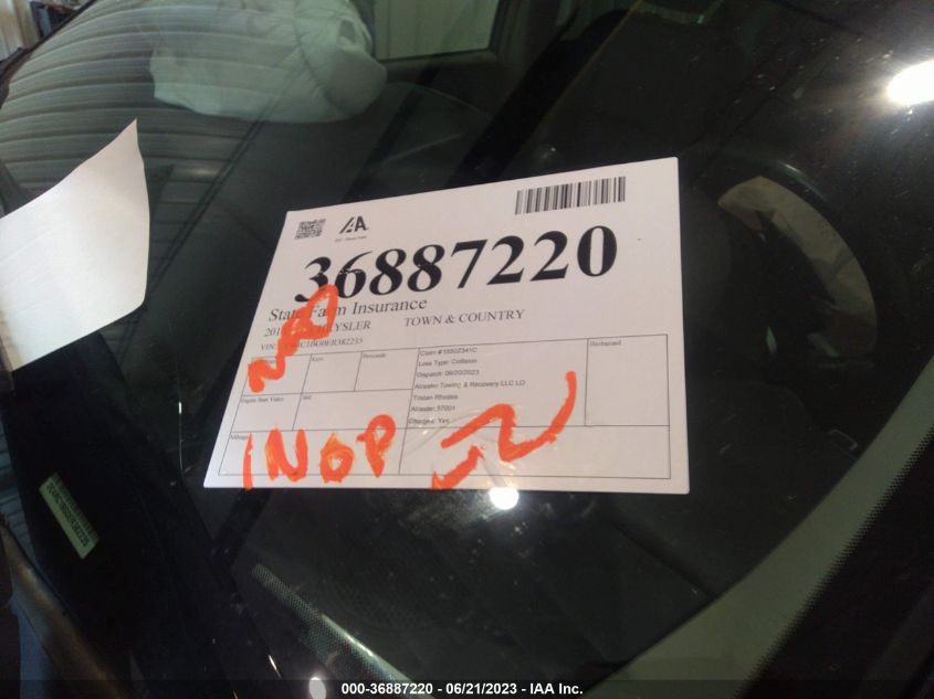 2014 CHRYSLER TOWN & COUNTRY TOURING - 2C4RC1BG0ER382235