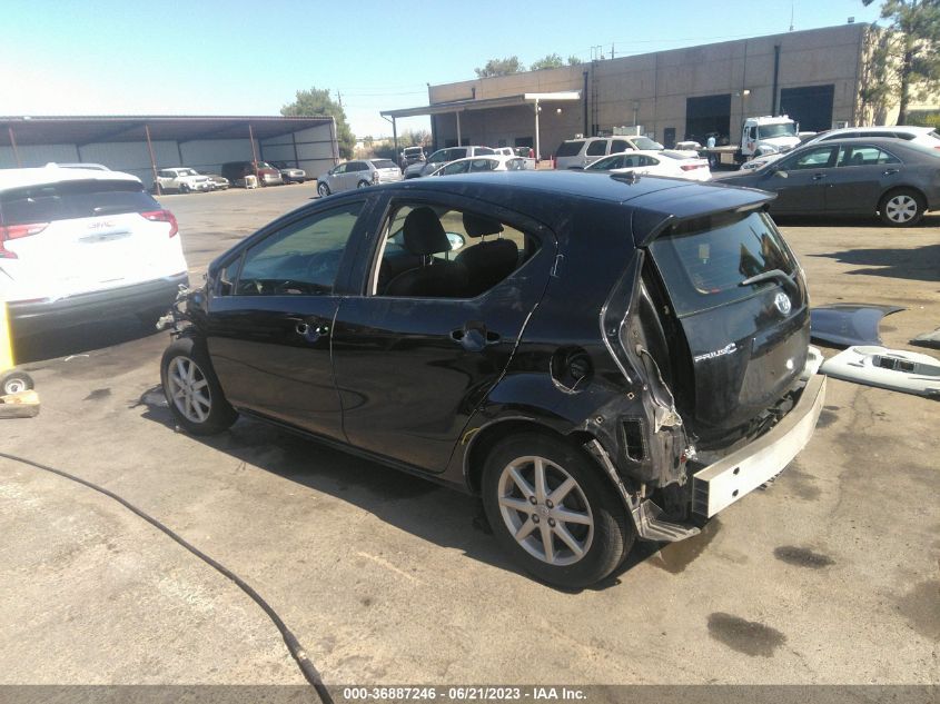 2013 TOYOTA PRIUS C ONE/TWO/THREE/FOUR - JTDKDTB39D1040258