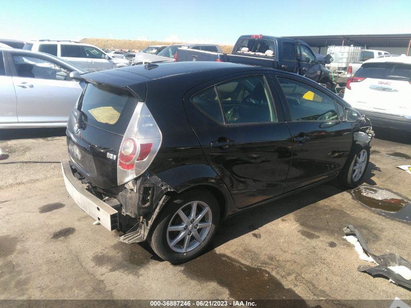 2013 TOYOTA PRIUS C ONE/TWO/THREE/FOUR - JTDKDTB39D1040258