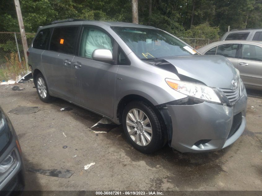 2017 TOYOTA SIENNA LE - 5TDJZ3DC0HS165507