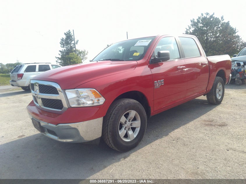 VIN 1C6RR7LG2MS543530 2021 RAM 1500 CLASSIC SLT/WARLOCK