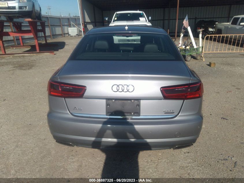 2016 AUDI A6 PREMIUM PLUS - WAUGFAFC5GN057793