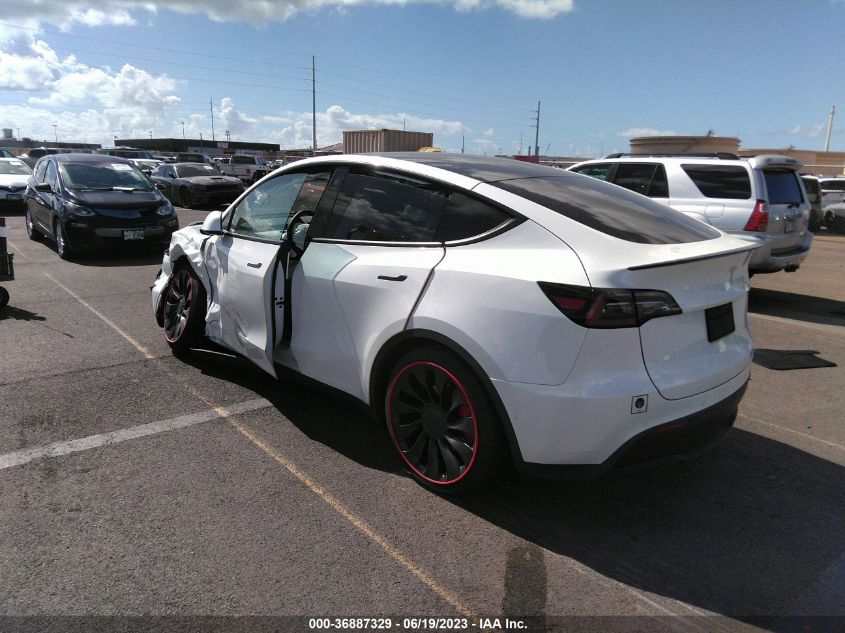 2022 TESLA MODEL Y PERFORMANCE - 7SAYGDEF9NF382334
