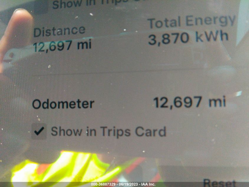 2022 TESLA MODEL Y PERFORMANCE - 7SAYGDEF9NF382334