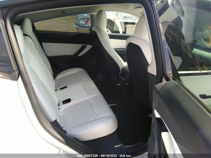 2022 TESLA MODEL Y PERFORMANCE - 7SAYGDEF9NF382334