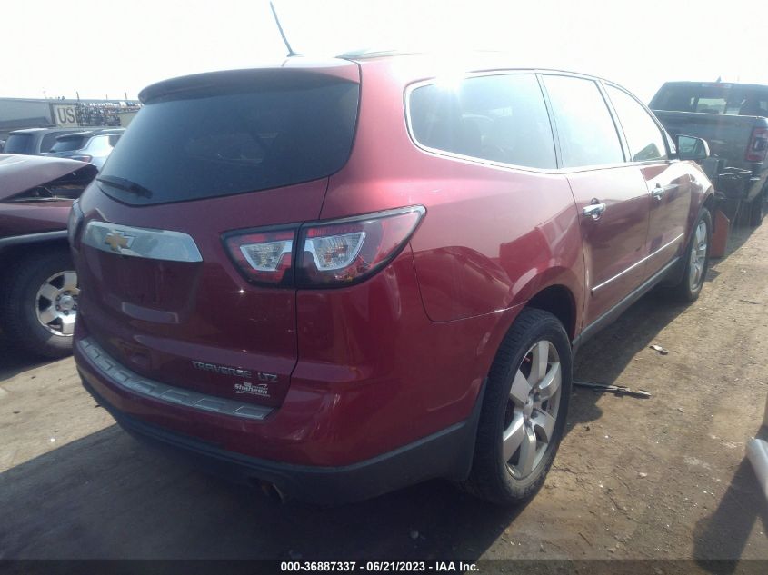 2013 CHEVROLET TRAVERSE LTZ - 1GNKVLKD9DJ100861