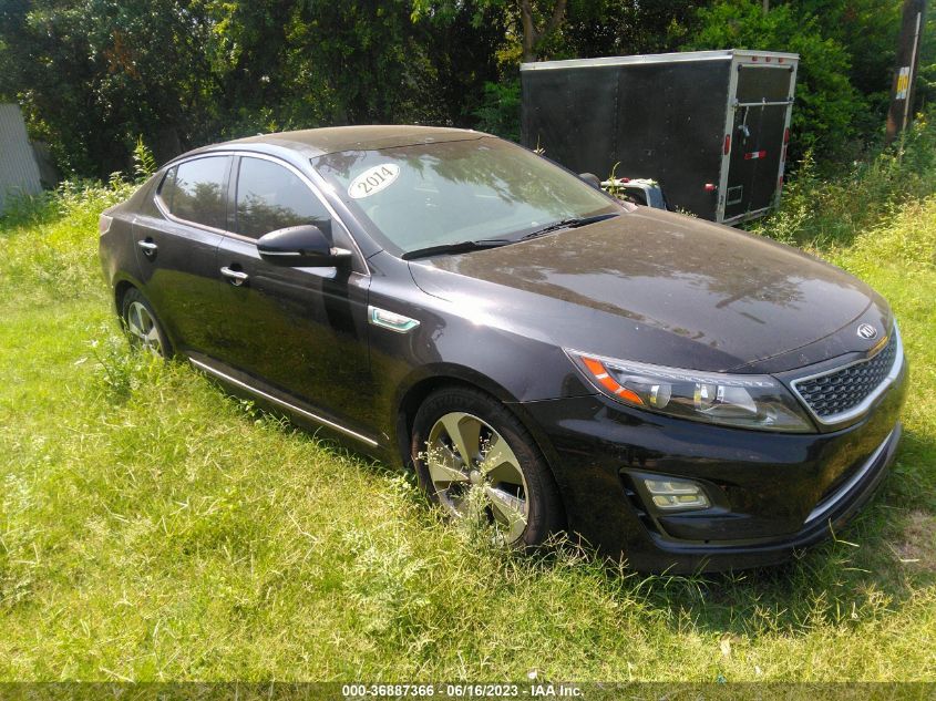 2014 KIA OPTIMA HYBRID EX - KNAGN4AD5E5065474