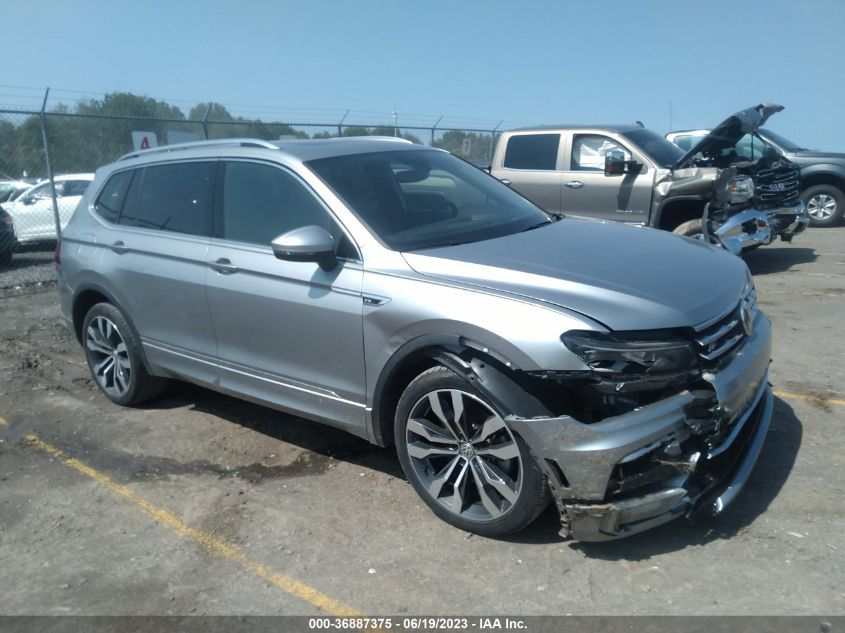 3VV4B7AXXMM127858 VOLKSWAGEN TIGUAN SEL PREMIUM R-LINE 2021