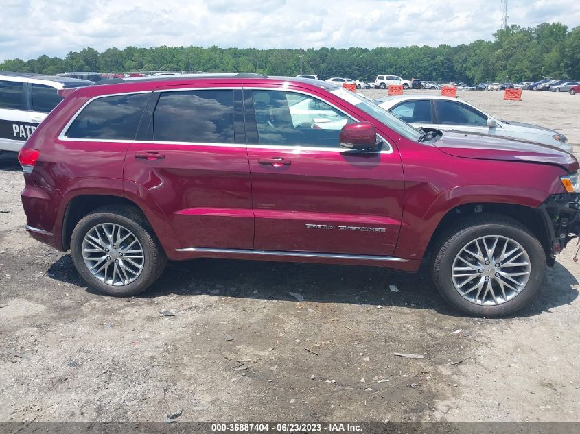 2018 JEEP GRAND CHEROKEE SUMMIT - 1C4RJEJG0JC110818