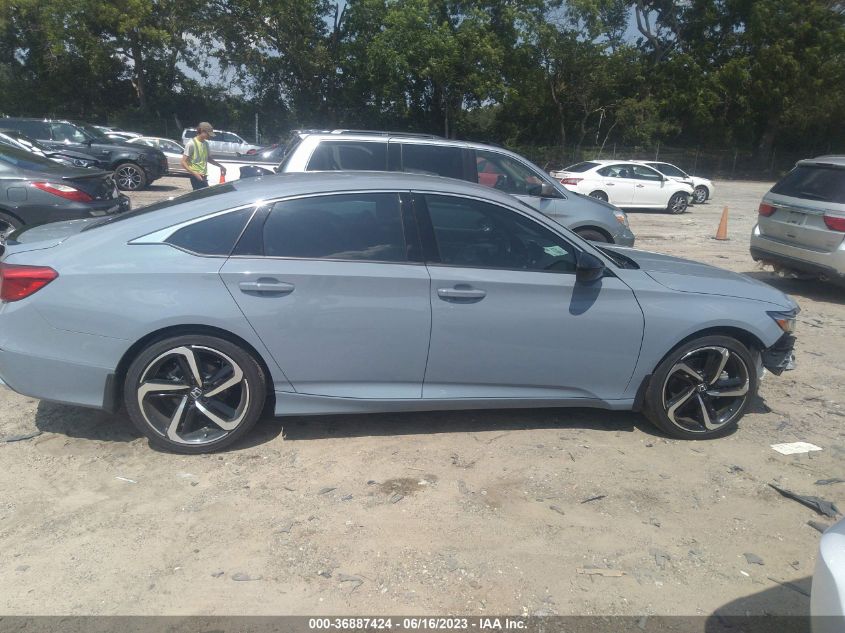 2022 HONDA ACCORD SEDAN SPORT - 1HGCV1F39NA106455