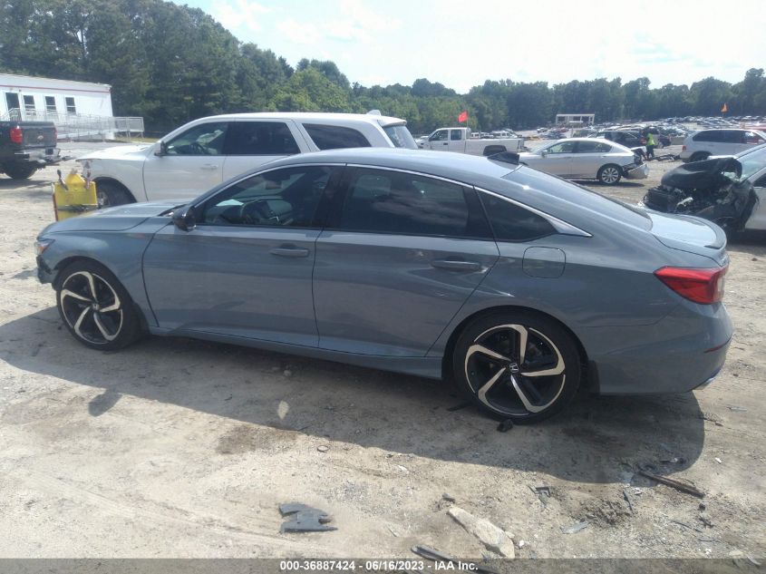 2022 HONDA ACCORD SEDAN SPORT - 1HGCV1F39NA106455