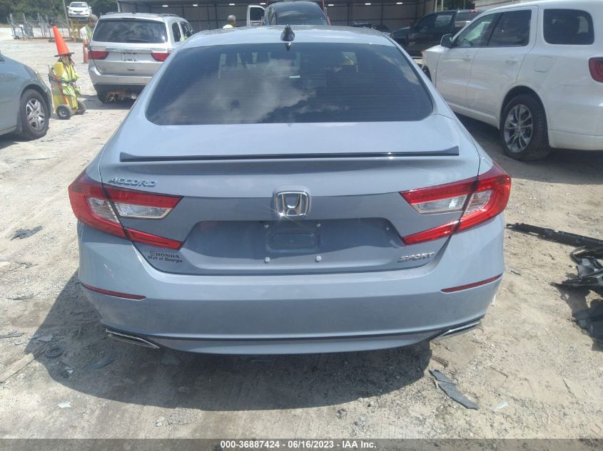 2022 HONDA ACCORD SEDAN SPORT - 1HGCV1F39NA106455