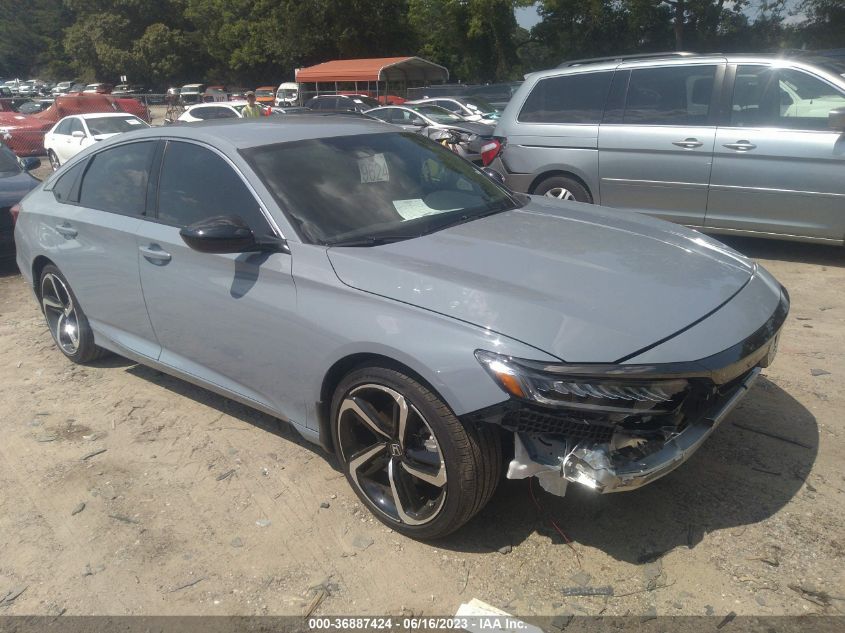 2022 HONDA ACCORD SEDAN SPORT - 1HGCV1F39NA106455