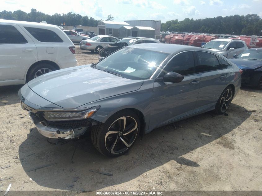 2022 HONDA ACCORD SEDAN SPORT - 1HGCV1F39NA106455