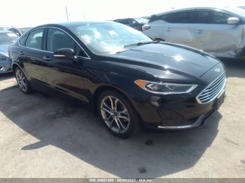 2019 FORD FUSION SEL - 3FA6P0CD4KR253349