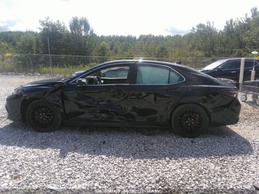 2022 TOYOTA CAMRY SE/NIGHT SHADE - 4T1T11AK5NU668629