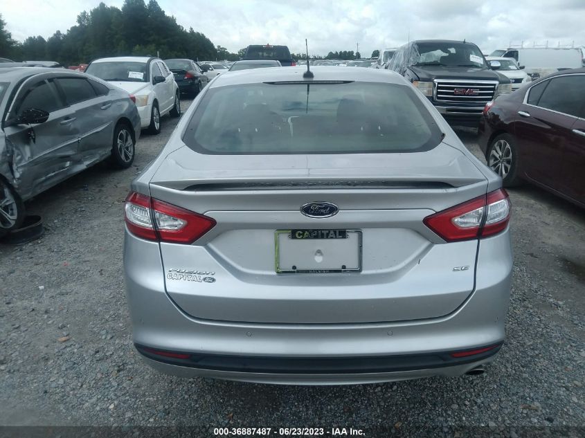 2016 FORD FUSION SE - 3FA6P0H73GR295974