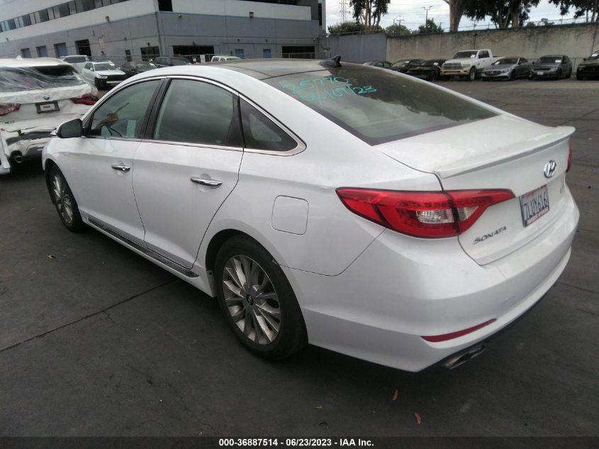 2015 HYUNDAI SONATA 2.4L LIMITED - 5NPE34AF8FH218187