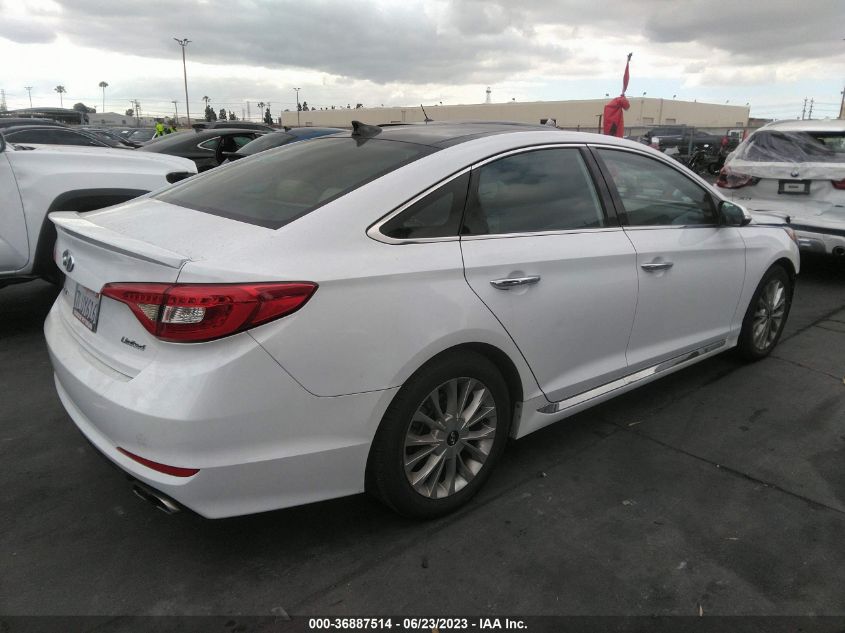 2015 HYUNDAI SONATA 2.4L LIMITED - 5NPE34AF8FH218187