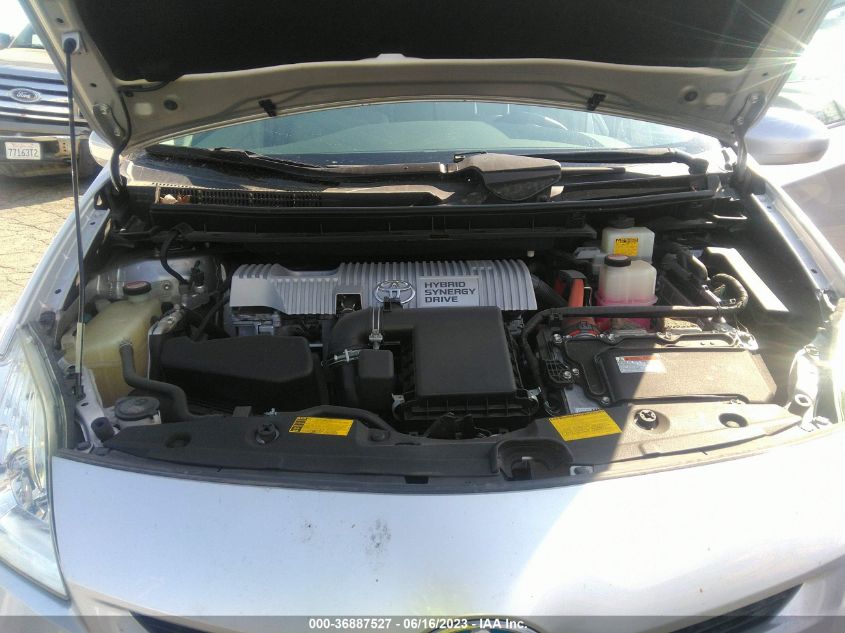 2014 TOYOTA PRIUS FOUR/FIVE/THREE/ONE/TWO - JTDKN3DU9E1832138