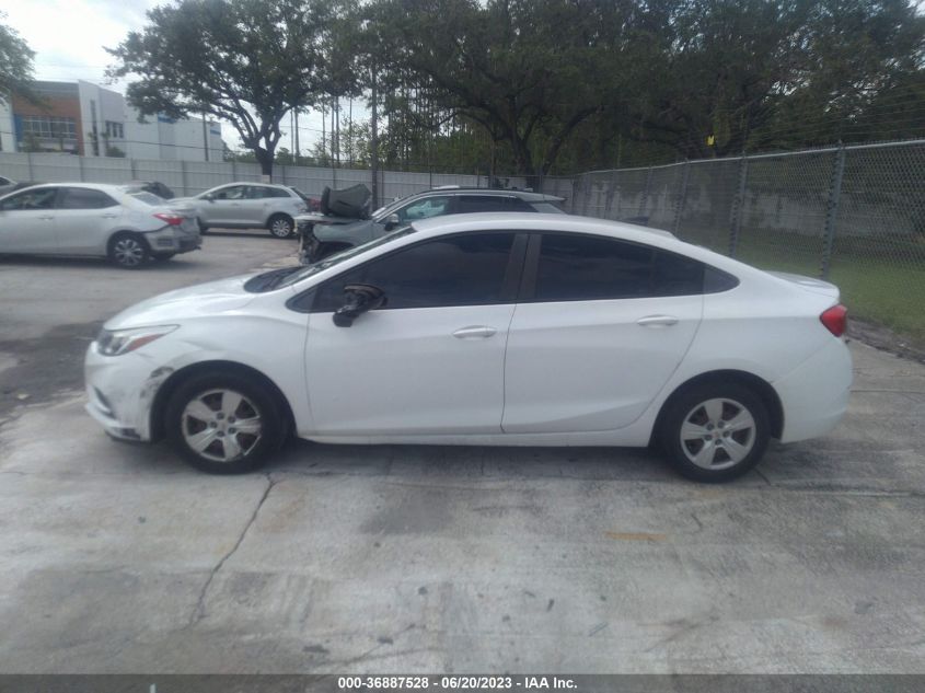 2018 CHEVROLET CRUZE LS - 1G1BC5SM5J7227473