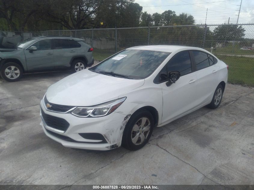 2018 CHEVROLET CRUZE LS - 1G1BC5SM5J7227473