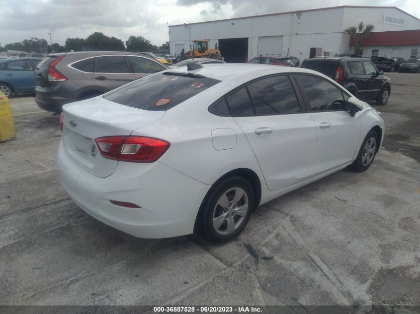 2018 CHEVROLET CRUZE LS - 1G1BC5SM5J7227473