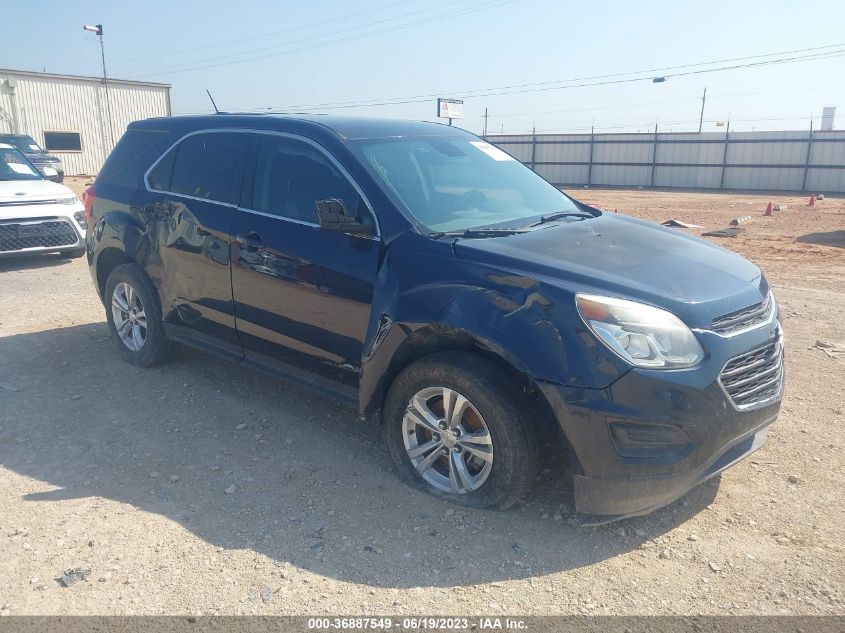 2016 CHEVROLET EQUINOX LS - 2GNALBEK5G1164478