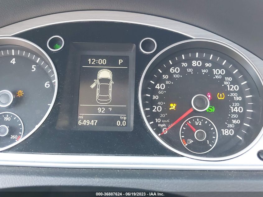 2015 VOLKSWAGEN CC SPORT - WVWBP7AN2FE811642