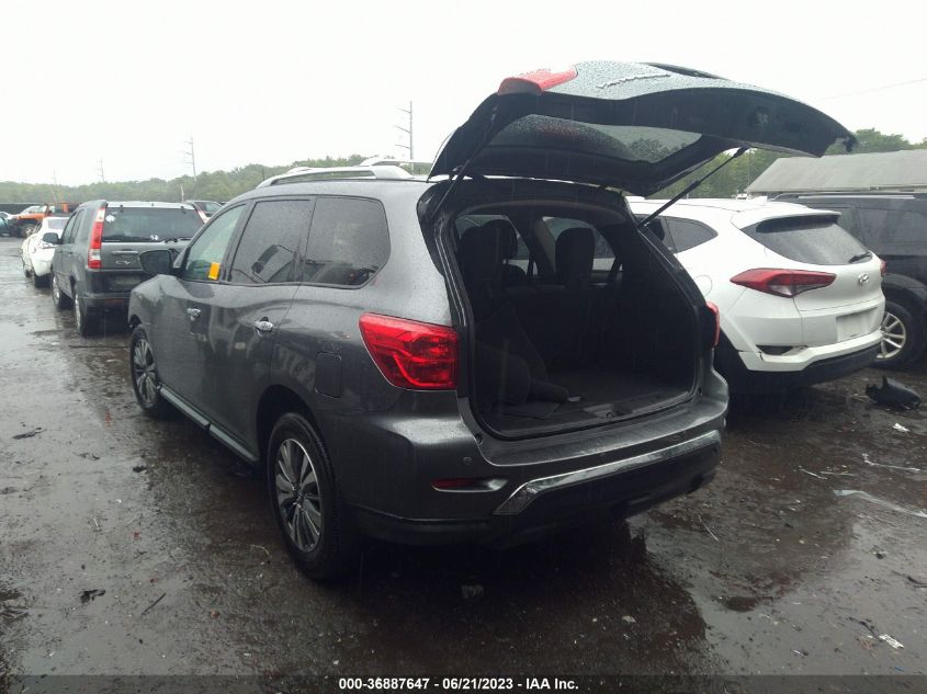 2020 NISSAN PATHFINDER S - 5N1DR2AN7LC609016