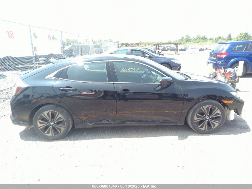 2018 HONDA CIVIC HATCHBACK EX - SHHFK7H53JU412914