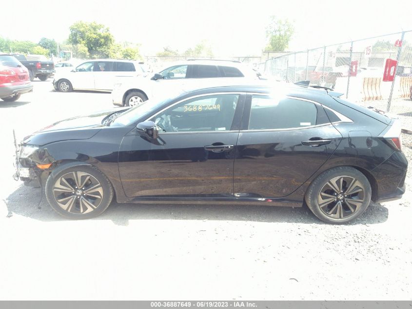 2018 HONDA CIVIC HATCHBACK EX - SHHFK7H53JU412914