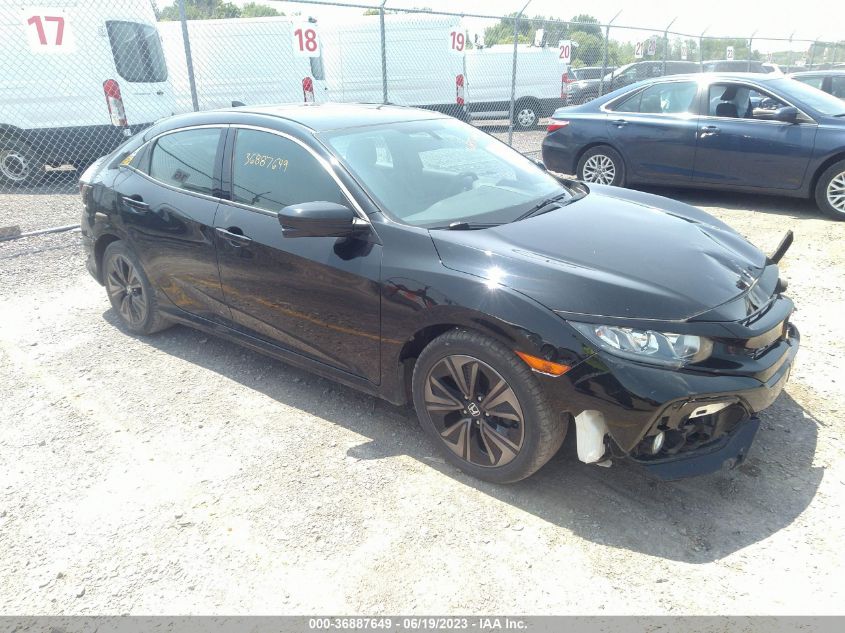 2018 HONDA CIVIC HATCHBACK EX - SHHFK7H53JU412914
