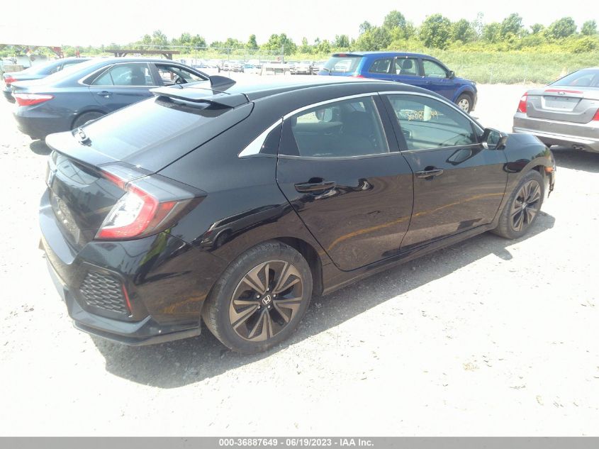 2018 HONDA CIVIC HATCHBACK EX - SHHFK7H53JU412914
