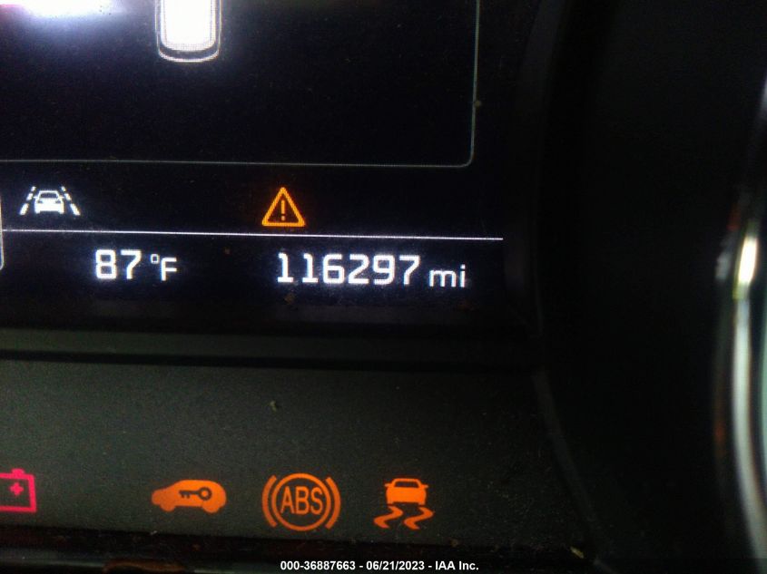 2016 KIA SEDONA SXL - KNDME5C18G6147503