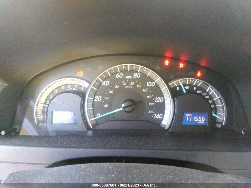 2013 TOYOTA CAMRY LE - 4T1BF1FK8DU681251