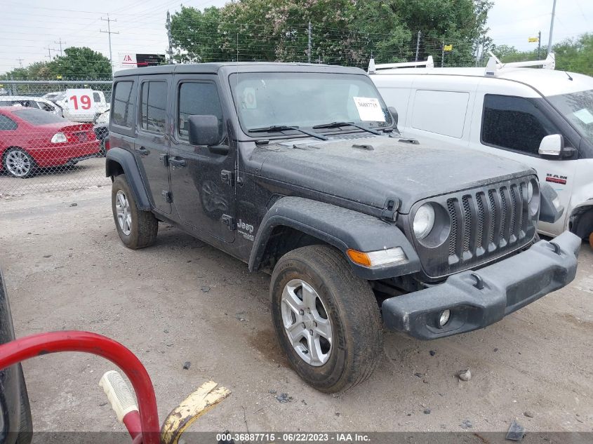 2019 JEEP WRANGLER UNLIMITED SPORT S - 1C4HJXDG5KW577199
