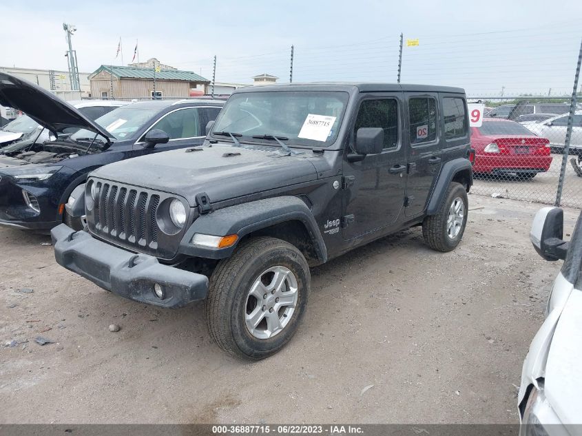 2019 JEEP WRANGLER UNLIMITED SPORT S - 1C4HJXDG5KW577199